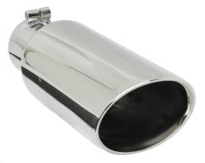 Gibson Performance Exhaust Stainless Double Walled Oval Exhaust Tip - 500437
