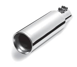 Gibson Performance Exhaust Stainless Double Walled Straight Exhaust Tip - 500546