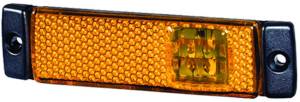 Hella - Hella SIDE MARKET LIGHT 8645 SERIES 12V AMBER - 008645011 - Image 1