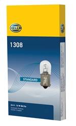 Hella - Hella 1308 Standard Series Incandescent Miniature Light Bulb - 1308 - Image 2