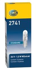 Hella - Hella 2741 Standard Series Incandescent Miniature Light Bulb - 2741 - Image 2