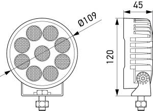 Hella - Hella Worklight - 357113002 - Image 2