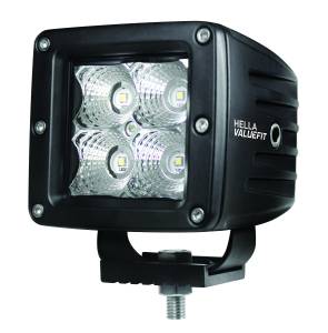 Hella - Hella HVF CUBE 4LED OFF RD SNGL PED FLD MV - 357204031 - Image 1