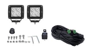 Hella - Hella HVF CUBE 4LED OFF RD KIT PED SPT MV - 357204821 - Image 3