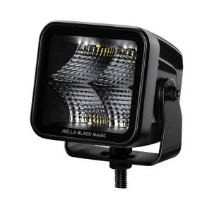 Hella - Hella BLACK MAGIC 3.2INCH LED CUBE KIT FLOOD BEAM - 358176811 - Image 2