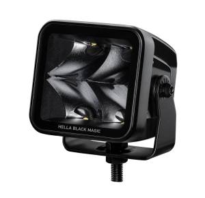 Hella - Hella BLACK MAGIC 3.2INCH LED CUBE KIT FLOOD BEAM - 358176821 - Image 2