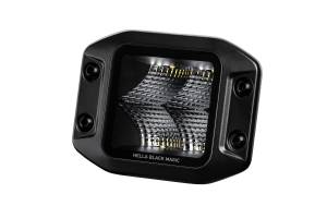 Hella - Hella BLACK MAGIC 3.2INCH LED CUBE KIT FLOOD-FLUSH MOUNT - 358176831 - Image 2