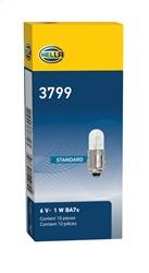 Hella - Hella 3799 Standard Series Incandescent Miniature Light Bulb - 3799 - Image 2