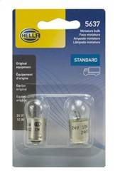 Hella - Hella BULB 5637 24V 10W BA15s B6 8GA - 5637TB - Image 2