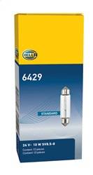 Hella - Hella 6429 Standard Series Incandescent Miniature Light Bulb - 6429 - Image 2