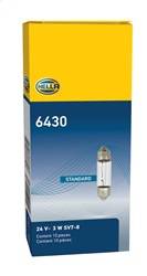 Hella - Hella 6430 Standard Series Incandescent Miniature Light Bulb - 6430 - Image 2