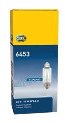 Hella - Hella 6453 Standard Series Incandescent Miniature Light Bulb - 6453 - Image 2