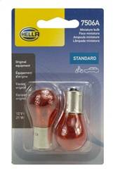 Hella - Hella BULB 12V 21W BA15s S8 AMBER 8GA - 7506ATB - Image 2