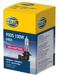 Hella - Hella 9005 100W High Wattage Series Halogen Light Bulb - 9005 100W - Image 2