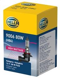 Hella - Hella 9006 80W High Wattage Series Halogen Light Bulb - 9006 80W - Image 3