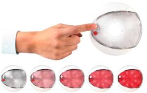 Hella - Hella EUROLED 130 TOUCH WHT/RED BLACK BEZEL MV - 959950111 - Image 3