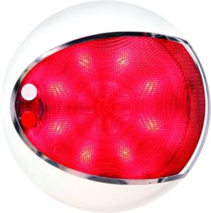 Hella - Hella EUROLED 130 TOUCH WHT/RED WHITE BEZEL MV - 959950121 - Image 1