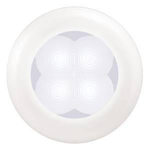 Hella - Hella COURTESY LAMP RND WHITE MD12 WH RIM - 980500541 - Image 1