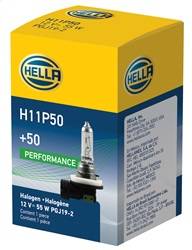Hella - Hella H11P50 Performance Series Halogen Light Bulb - H11P50 - Image 2