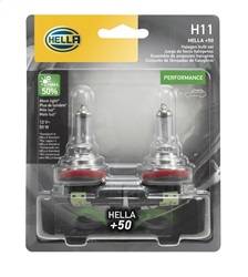 Hella - Hella H11P50TB Performance Series Halogen Light Bulb - H11P50TB - Image 2