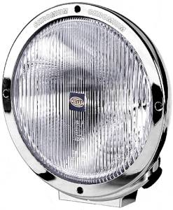 Hella - Hella Rallye 4000 Single Chrome Euro Beam with Position Lamp - H12560041 - Image 1