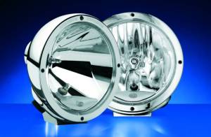 Hella - Hella Rallye 4000 Single Chrome Euro Beam with Position Lamp - H12560041 - Image 2