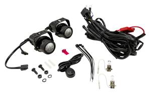 Hella - Hella Micro DE Halogen Fog Lamp Kit With Black Housing H3 12V 55W - H13090611 - Image 2