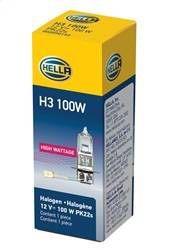 Hella - Hella H3 100W High Wattage Series Halogen Light Bulb - H3 100W - Image 2