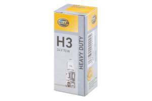 Hella - Hella H3 24V Standard Series Halogen Light Bulb - H3 24V - Image 2