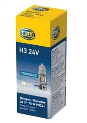 Hella - Hella H3 24V Standard Series Halogen Light Bulb - H3 24V - Image 3