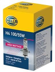 Hella - Hella H4 100/55W High Wattage Series Halogen Light Bulb - H4 100/55W - Image 2