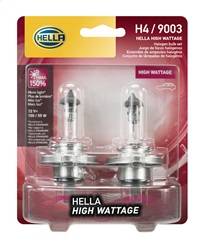 Hella - Hella H4 100/55WTB High Wattage Series Halogen Light Bulb - H4 100/55WTB - Image 2