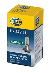 Hella - Hella H7 24V LL Long Life Series Halogen Light Bulb - H7 24V LL - Image 2