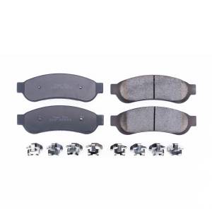 Power Stop - Power Stop Z17 EVOLUTION CERAMIC BRAKE PADS W/HARDWARE - 17-1067 - Image 2