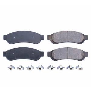 Power Stop - Power Stop Z17 EVOLUTION CERAMIC BRAKE PADS W/HARDWARE - 17-1334 - Image 2