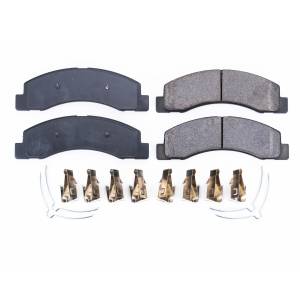 Power Stop - Power Stop Z17 EVOLUTION CERAMIC BRAKE PADS W/HARDWARE - 17-756 - Image 2