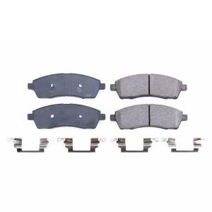 Power Stop - Power Stop Z17 EVOLUTION CERAMIC BRAKE PADS W/HARDWARE - 17-757 - Image 2