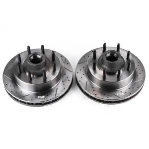 Power Stop - Power Stop EVOLUTION DRILLED/SLOTTED ROTORS (PAIR) - AR8181XPR - Image 2