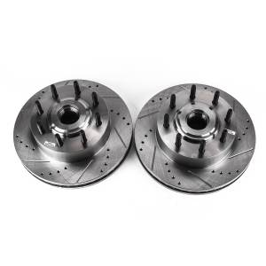 Power Stop - Power Stop EVOLUTION DRILLED/SLOTTED ROTORS (PAIR) - AR85115XPR - Image 2