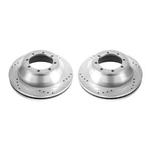 Power Stop - Power Stop EVOLUTION DRILLED/SLOTTED ZINC PLATED ROTORS (PAIR) - AR85125XPR - Image 2