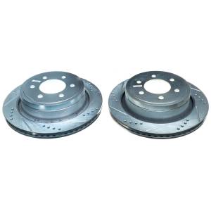 Power Stop - Power Stop EVOLUTION DRILLED/SLOTTED ZINC PLATED ROTORS (PAIR) - AR85148XPR - Image 2