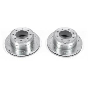 Power Stop - Power Stop EVOLUTION DRILLED/SLOTTED ZINC PLATED ROTORS (PAIR) - AR85155XPR - Image 2