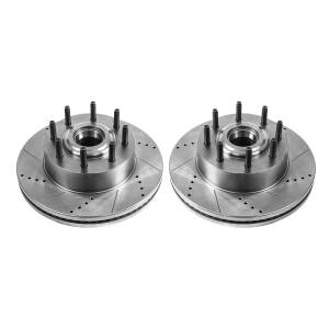 Power Stop - Power Stop EVOLUTION DRILLED/SLOTTED ROTORS (PAIR) - AR85169XPR - Image 2