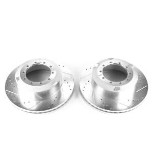 Power Stop - Power Stop EVOLUTION DRILLED/SLOTTED ZINC PLATED ROTORS (PAIR) - AR85190XPR - Image 2