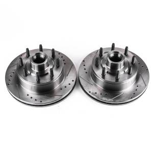 Power Stop - Power Stop EVOLUTION DRILLED/SLOTTED ROTORS (PAIR) - AR8546XPR - Image 2
