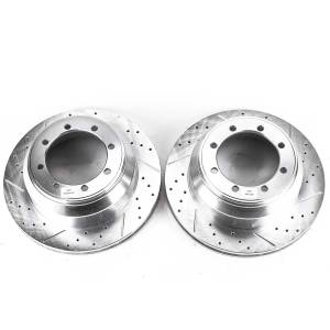 Power Stop - Power Stop EVOLUTION DRILLED/SLOTTED ZINC PLATED ROTORS (PAIR) - AR8570XPR - Image 2