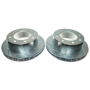 Power Stop - Power Stop EVOLUTION DRILLED/SLOTTED ZINC PLATED ROTORS (PAIR) - AR8571XPR - Image 2