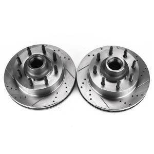 Power Stop - Power Stop EVOLUTION DRILLED/SLOTTED ROTORS (PAIR) - AR8573XPR - Image 2