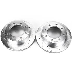 Power Stop - Power Stop EVOLUTION DRILLED/SLOTTED ZINC PLATED ROTORS (PAIR) - AR8580XPR - Image 2