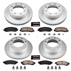 Power Stop - Power Stop Z17 GEOMET COATED ROTOR KIT: GENUINE GEOMET FULLY COATED ROTORS - CRK1782 - Image 2